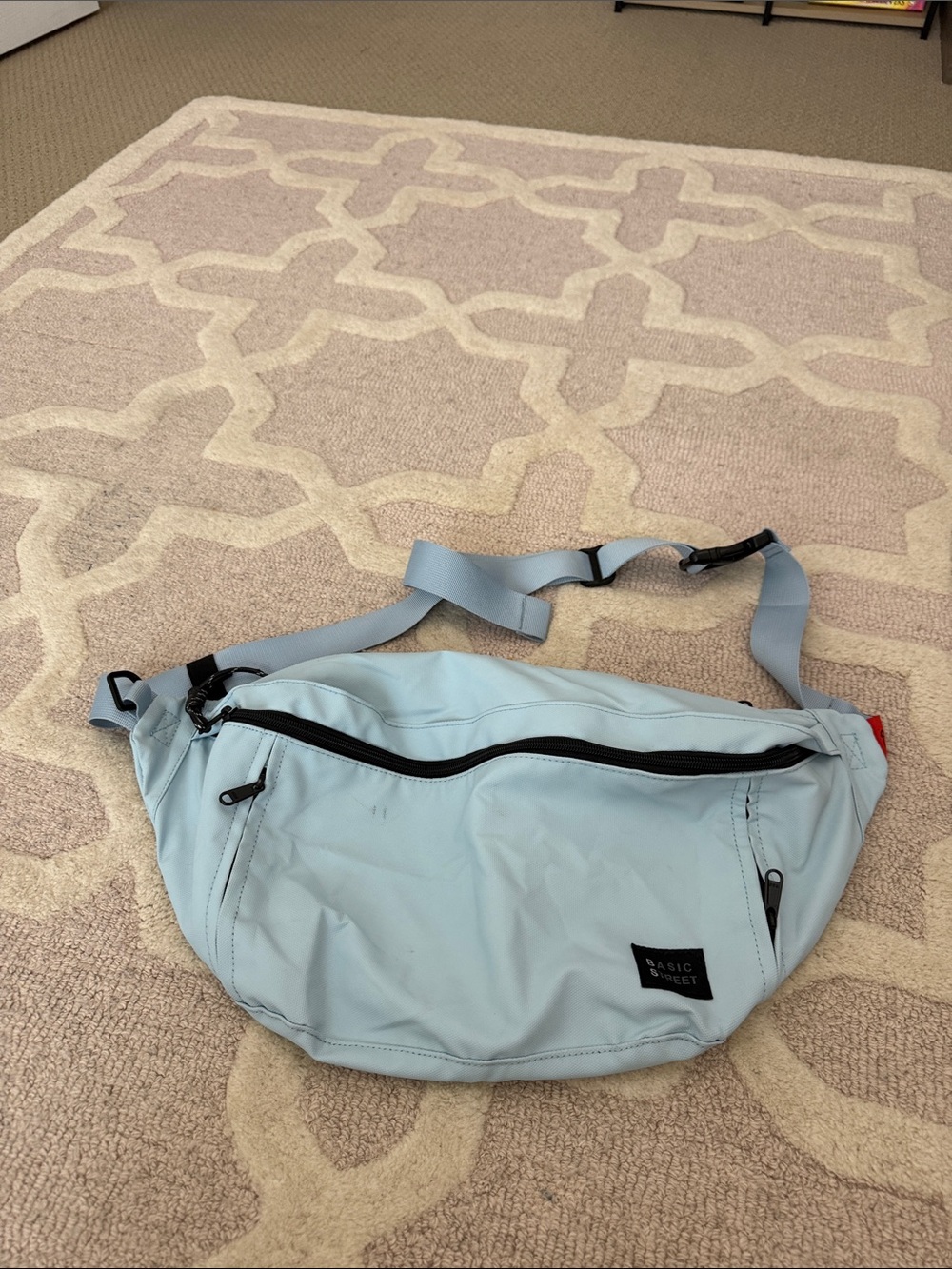 Light Blue Sling Bag